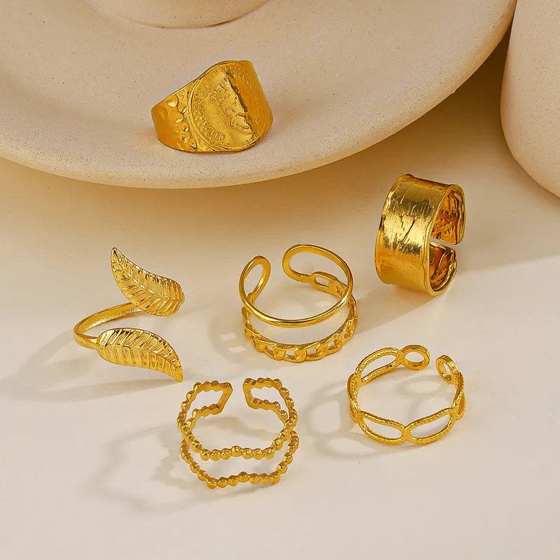 Vintage Style Geometric ring